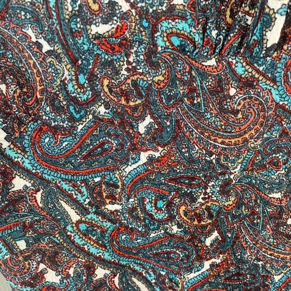 Micheal Kors Elegant Paisley Print Dress NWT - Picture 4 of 13